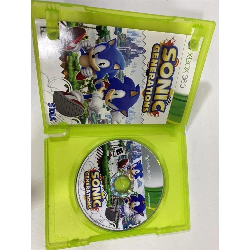 Sonic Generations - XBox 360 - Playable in 3D - Tested